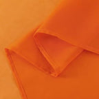 SpaceDresser Basic Rod Pocket Sheer Voile Window Curtain Panels Orange 1 Pair 2 - Image 6