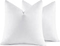 MIULEE 18x18 Pillow Inserts, Double-Layer Down-Proof Cotton Cover, Decorative by MIULEE
