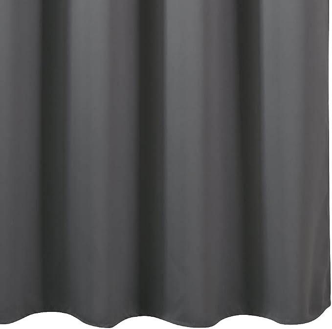 Grey Blackout Curtains/52 x 72 Inch/Set of 2 Panels Thermal Insulated Room - Image 9