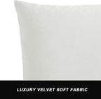 GIGIZAZA Decorative Throw Pillow Covers 16x16, Velvet Sofa Boho Cushion Pillows - Image 7