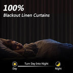 Boho Extra Long 120 Inches 100% Black Out Curtains - Image 2