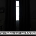 Yakamok Room Darkening Curtains 52x63 inch Pine Tree Green-Living Room | 2 - Image 4
