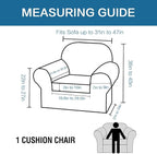 H.VERSAILTEX High Stretch 2-Piece Armchair Cover/Sofa Chair Covers/Slipcover - Image 2