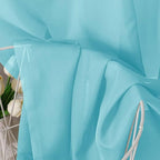 Aqua Sheer Curtains 78 Inches Long 2 Panels - Image 5