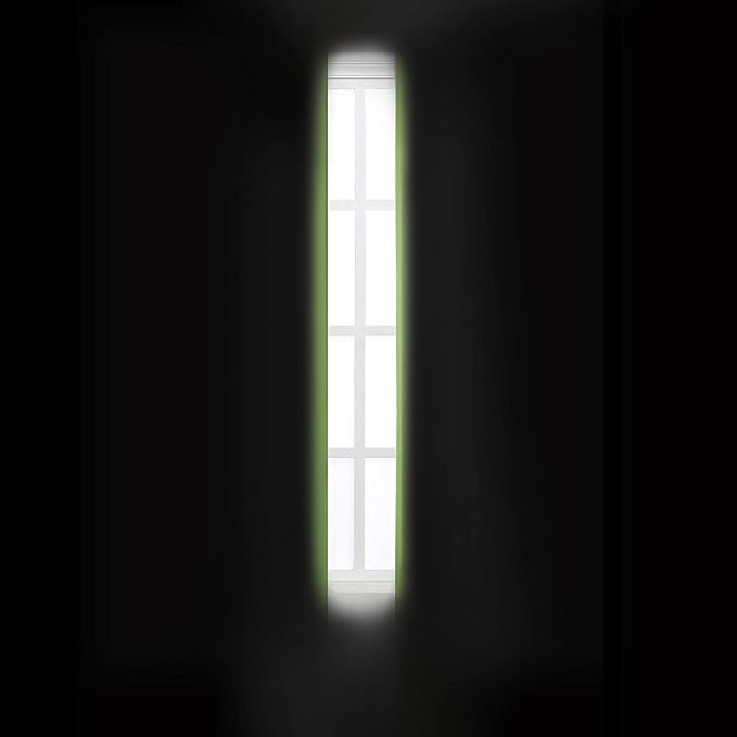 Light Green Blackout Curtains/42 x 84 Inch/Set of Two Panels Grommet Bedroom - Image 3