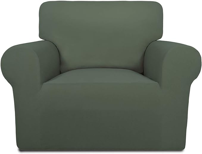 PureFit Stretch Chair Covers Fleece Couch Covers by PureFit