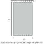 NICETOWN Black Out Curtains 102 inches Long, Grommet Thermal Insulated Solid - Image 7