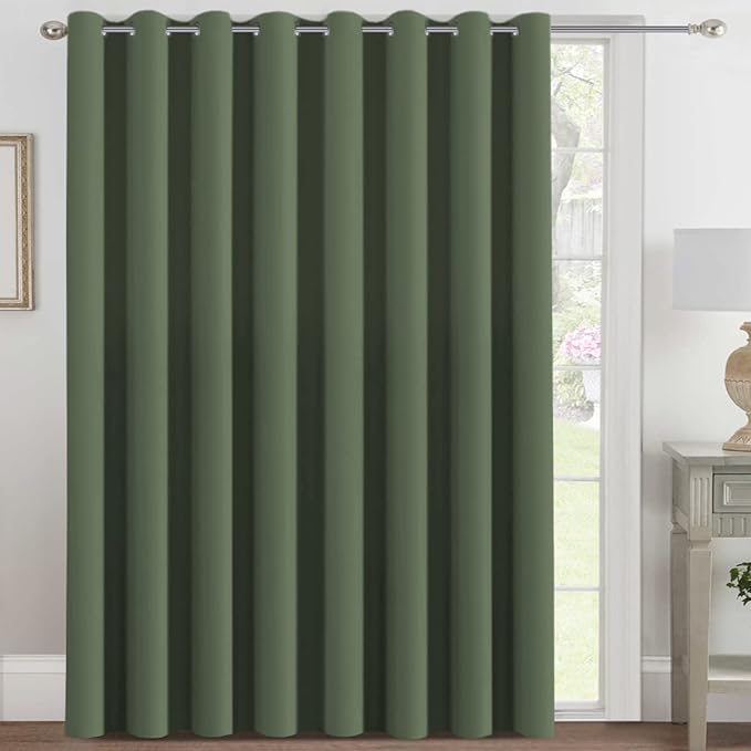 H.VERSAILTEX Blackout Patio Curtains 100 x 96 Inches by HVERSAILTEX