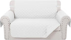 Reversible 45" Small Loveseat Sofa Covers, Friendly Furniture Protector by LuxshareHome