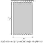 NICETOWN Black Out 110 inch Curtain - Image 7
