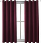 ChrisDowa Blackout Curtains for Bedroom and Living Room 2 Panels Set | Thermal - Image 7