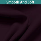 Yakamok Dark Purple 100% Blackout Curtains 96 Inches Long 52" Wide 2 Panels | - Image 7