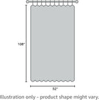 MIULEE Brown Linen Curtains 52x108 Inch Long - Image 8