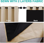 NICETOWN Extra Long Truly Blackout Drapes - Image 5