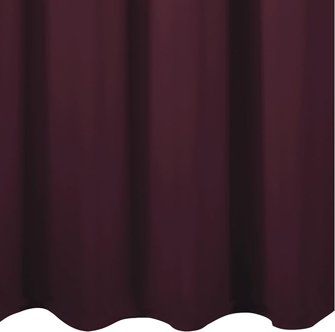 Burgundy Red Blackout Curtains 42 x 63 Inch Length/Set of 2 Curtain - Image 9
