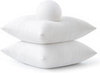 MIULEE 20x20 Throw Pillows Inserts 4 Pack, Decorative Pillows - Image 3
