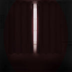 Burgundy Red Blackout Curtains 42 x 63 Inch Length/Set of 2 Curtain - Image 3