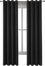 ChrisDowa Blackout Curtains for Bedroom and Living Room 95 Inches Long | 2 - Image 7