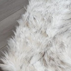 ORINOVA White and Gray Furry Carpet - Image 6