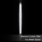 Dark Grey Thermal Blackout Curtains/38 x 84 Inch/Set of 2 Panels Room Darkening - Image 3