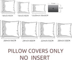 Fancy Homi 2 Packs Rust Big Decorative Throw Pillow Covers 24x24 Inch - Image 6