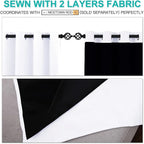 NICETOWN Full Shading Cold Blocking Curtains - Image 5