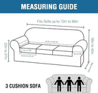 H.VERSAILTEX 3 Piece Stretch Sofa Covers - Image 2