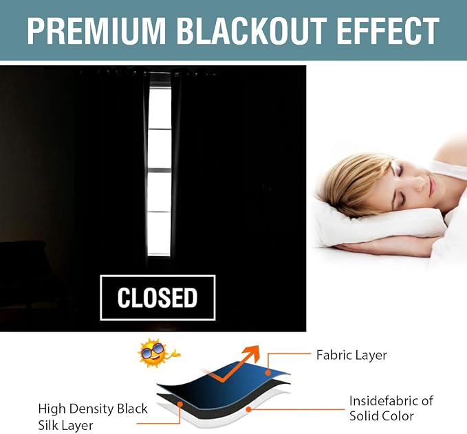 H.VERSAILTEX Ultra Thick and Soft Curtains Blackout - Image 6