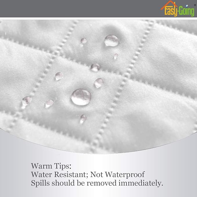 Easy-Going Reversible Couch Cover, 2 Cushion Sofa, Water Resistant Furniture Mat - Image 4