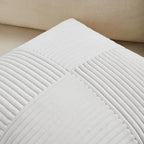Fancy Homi 2 Packs Pure White Decorative Throw Pillow Covers 16x16 Inch - Image 3