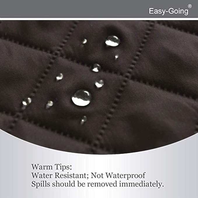 Easy-Going Reversible Couch Cover, 3 Cushion Sofa, Chocolate/Chocolate | Large - Image 5
