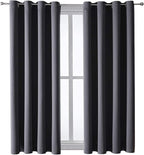 ChrisDowa Blackout Curtains for Bedroom and Living Room 63 Inches Long | 2 - Image 7