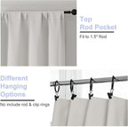 Simplebrand Ava Natural Extra Long 10ft Curtains - Image 4