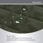 Easy-Going Reversible Couch Cover, 4 Seater Sofa, Army Green/Beige | XX-Large - Image 4