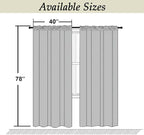 Simplebrand Ava Pure White Curtains - Image 9