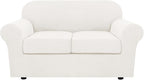 H.VERSAILTEX 3 Piece Stretch Sofa Covers by HVERSAILTEX