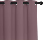 NICETOWN Dry Rose Blackout Curtains - Image 7