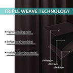 NICETOWN 100% Blackout Short Curtains - Image 5