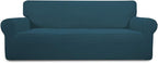 Easy-Going Stretch Oversized Sofa Couch Slipcover Washable Deep Teal | 1-Piece by Easy-Going