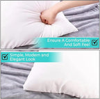 QUBA LINEN Throw Pillow Inserts, 26x26 Inches - Image 4