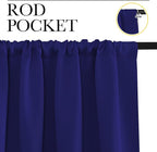 NICETOWN Blackout Curtains for Living Curtains, 2 Panels, 52 by 95, Room - Image 2