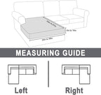 Milk Silk Couch Cushion Covers, Sofa Covers Washable - Image 6