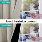 NICETOWN 100% Blackout Window Curtain Panels, Cold and Full Light Blocking - Image 3