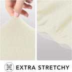 PureFit Stretch Loveseat Covers Fleece Couch Covers - Image 3