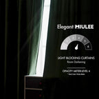 MIULEE Velvet Curtains Extra Wide 72x84 inches Olive Green Curtains | Luxury - Image 5