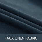 MIULEE 100% Blackout Linen Curtains - Image 5