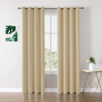 ChrisDowa Blackout Curtains for Bedroom and Living Room 108 Inches Long | 2 by ChrisDowa