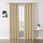 ChrisDowa Blackout Curtains for Bedroom and Living Room 95 Inches Long | 2 by ChrisDowa
