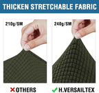 H.VERSAILTEX 4 Piece Stretch Sofa Covers - Image 3