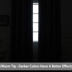 Yakamok Thermal Insulated Blackout Curtains Solid Grommet Window Drapery - Image 3